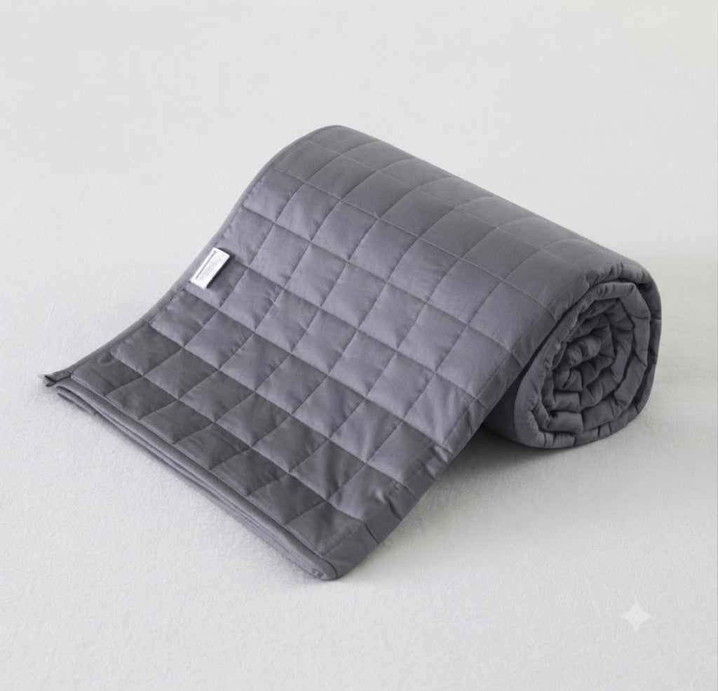 Cotton Weighted Blanket Full-Size Gravity Blanket