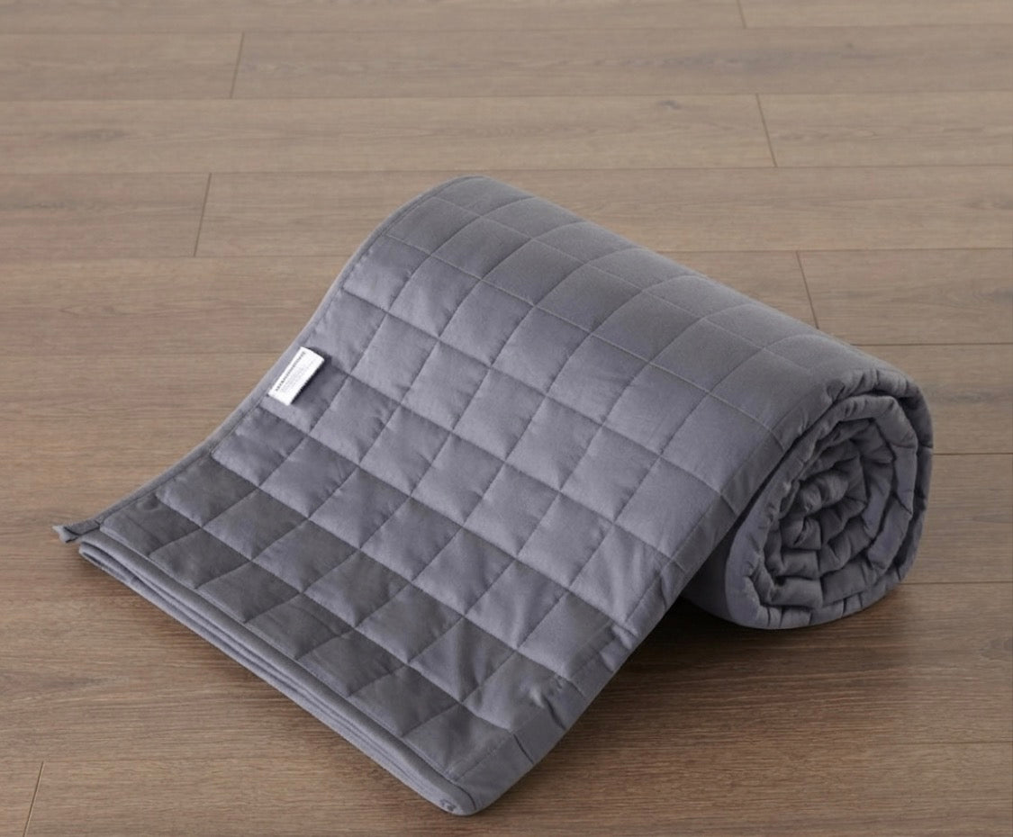 Cotton Weighted Blanket Full-Size Gravity Blanket
