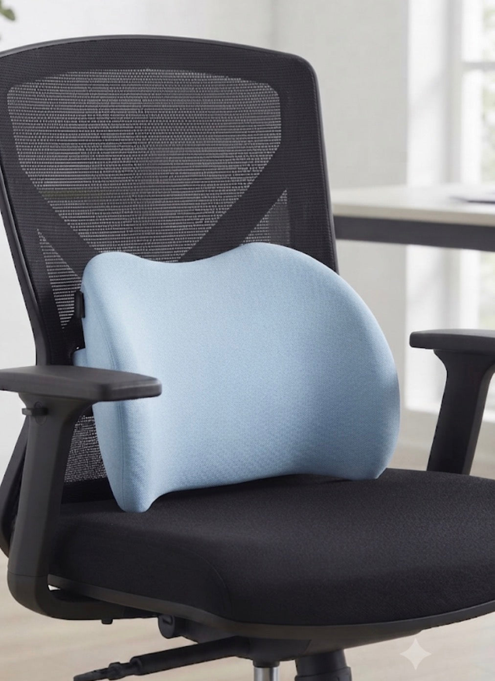 Ergonomic Memory Foam Support for Back Pain Relief
